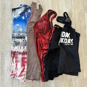 Womens Bundle of 5 Tank Tops - S